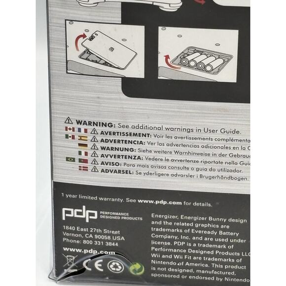 Wii Fit Energizer Power & Play Battery Pack New Open Box - Picture 7 of 10